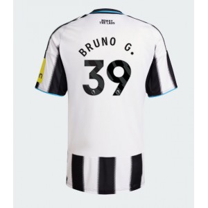 Fotbalové Dres Newcastle United Bruno Guimaraes #39 Domácí Oblečení 2025-26 Krátký Rukáv